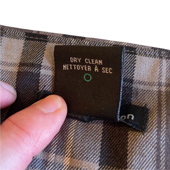 EUC Dahlia Gray Plaid Pencil Skirt - Picture 6 of 7